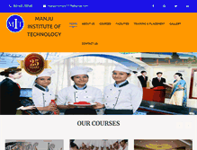 Tablet Screenshot of manjuinstitutesatara.com